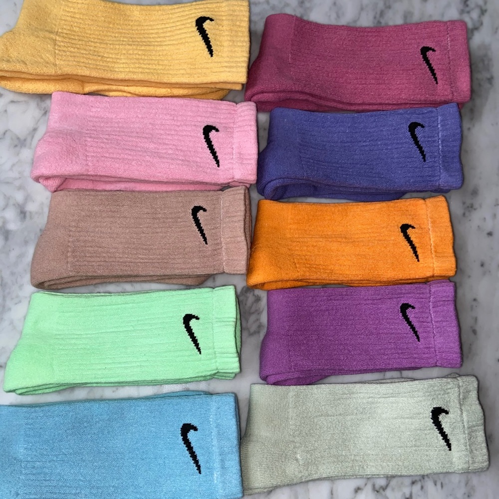 NIKE MULTI COLORED SOCKS 6PACK - Picture 3 of 3